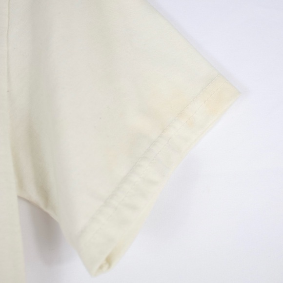 RGSTR Cream Saints & Sinners Short Sleeve Graphic T-Shirt Mens Size S - Picture 5 of 6